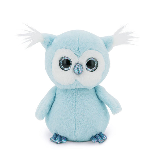 PELUCHE PETIT HIBOUX BLEU