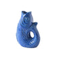 Bougeoir poisson (grand modèle) "monsieur Carafon" - bleu Azur