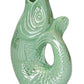 Vase poisson Monsieur Carafon, taille L, rainbow mint