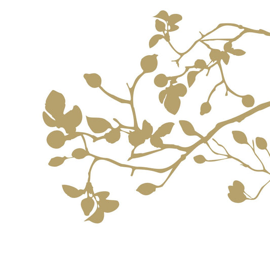 Serviettes en papier BRANCHES DOREES