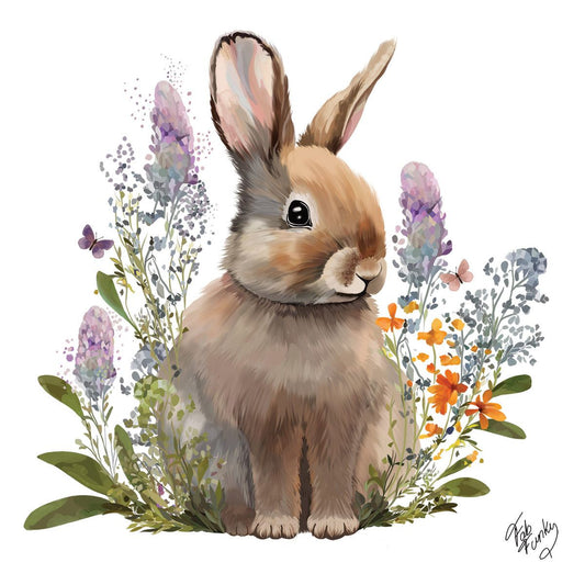 Serviettes en papier LAPIN