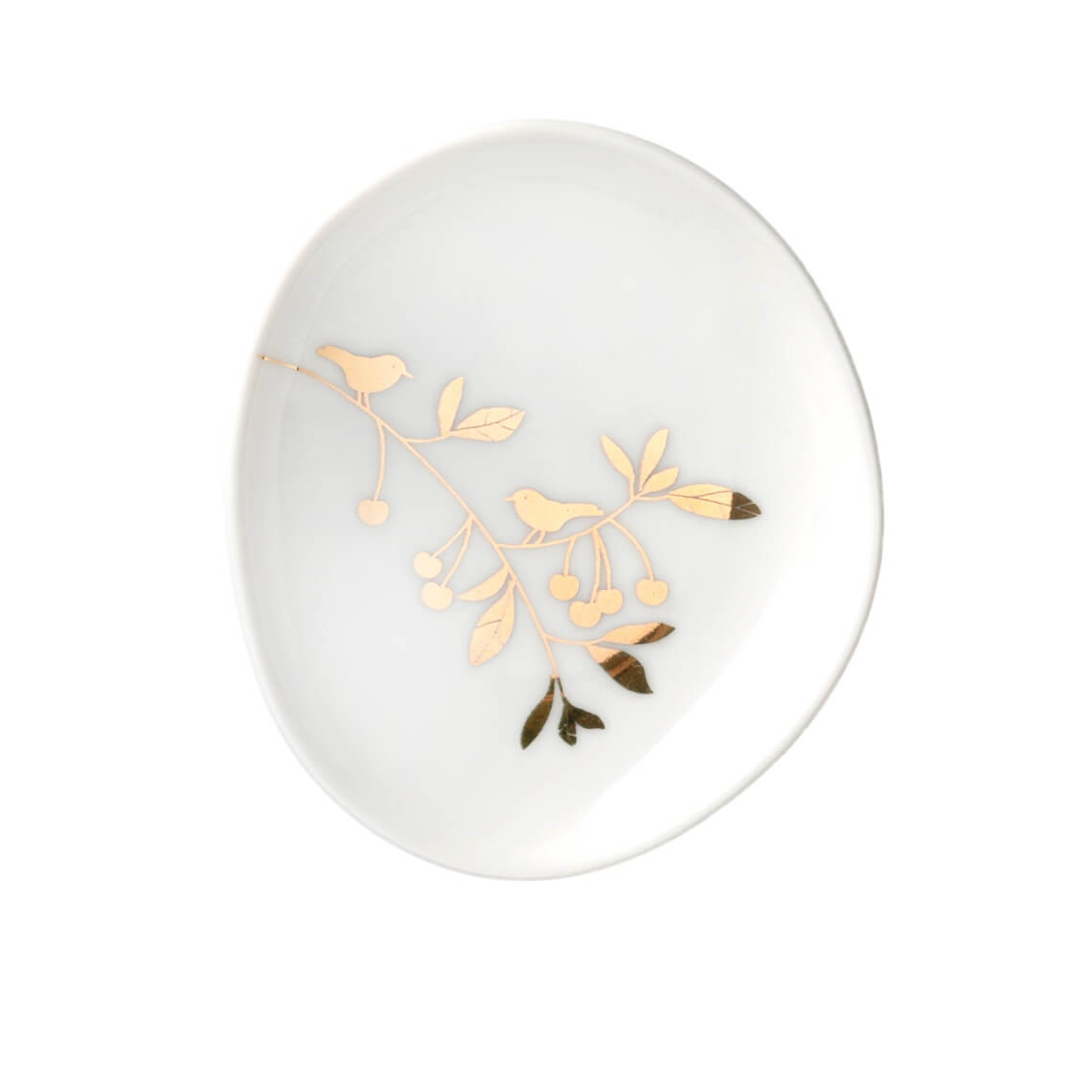 Lot de 3 mini vides poches en porcelaine Wonderland « Fleurs »