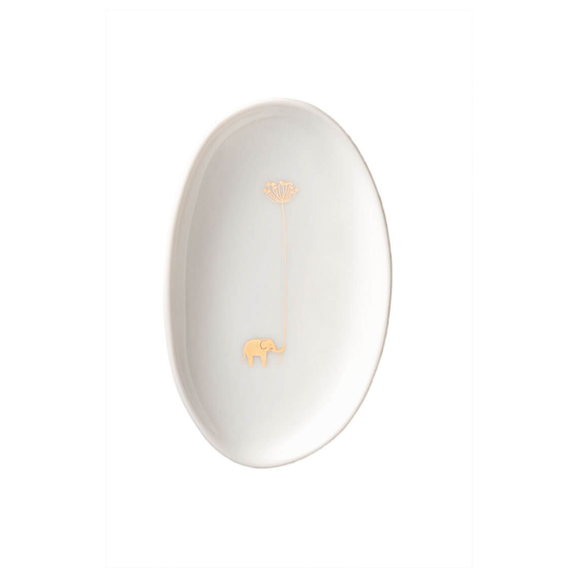 Lot de 3 mini vides poches en porcelaine Wonderland « Fleurs »