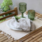 Set de table coton et franges