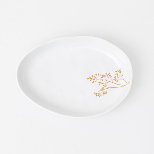 Plat 'branches dorées' - Räder design