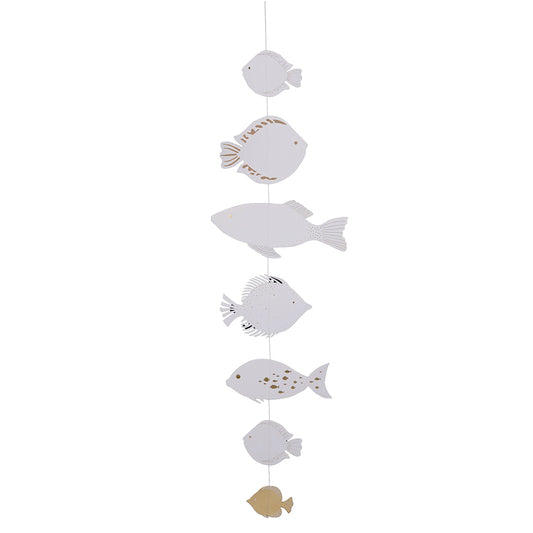 Guirlande en papier « Poissons » - Le monde sous marin de RÄDER DESIGN