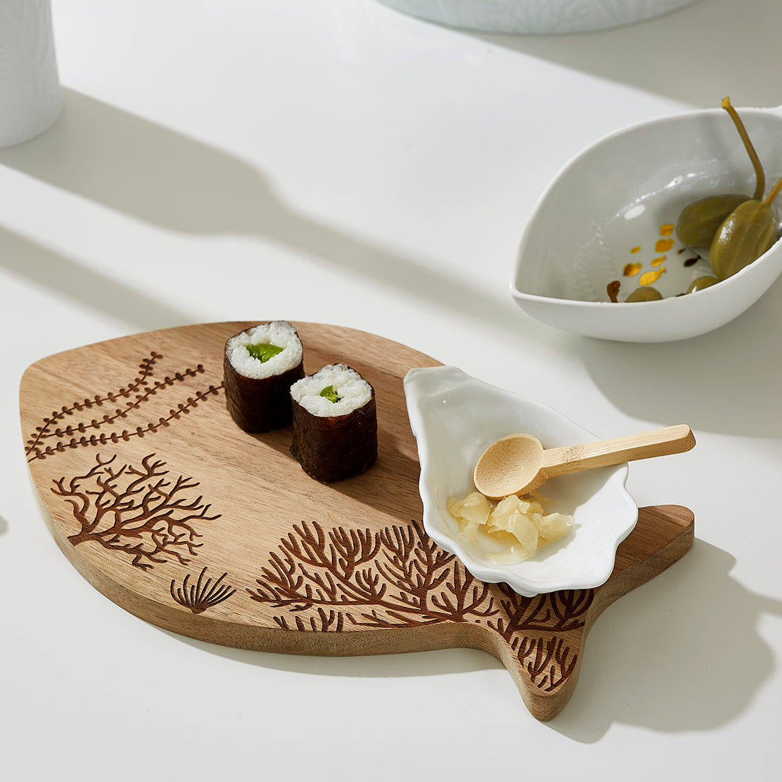 Planche en bois monde sous- marin « Poisson » - Räder