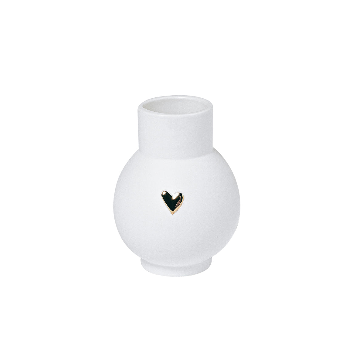 Ravissant Mini vase boule « Cœur doré » - Räder Design