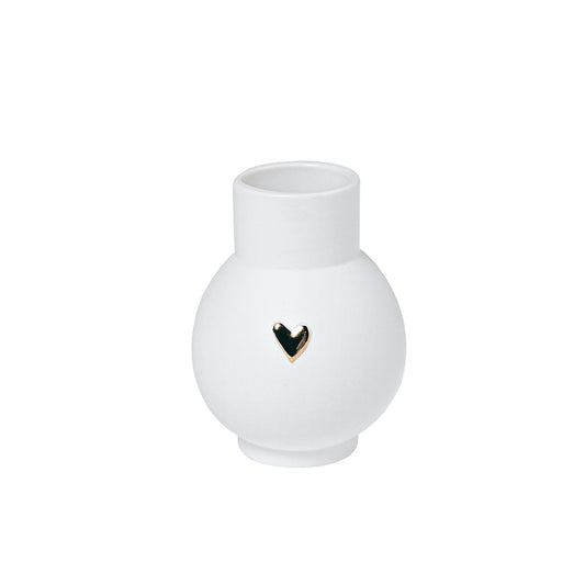 Ravissant Mini vase boule « Cœur doré » - Räder Design