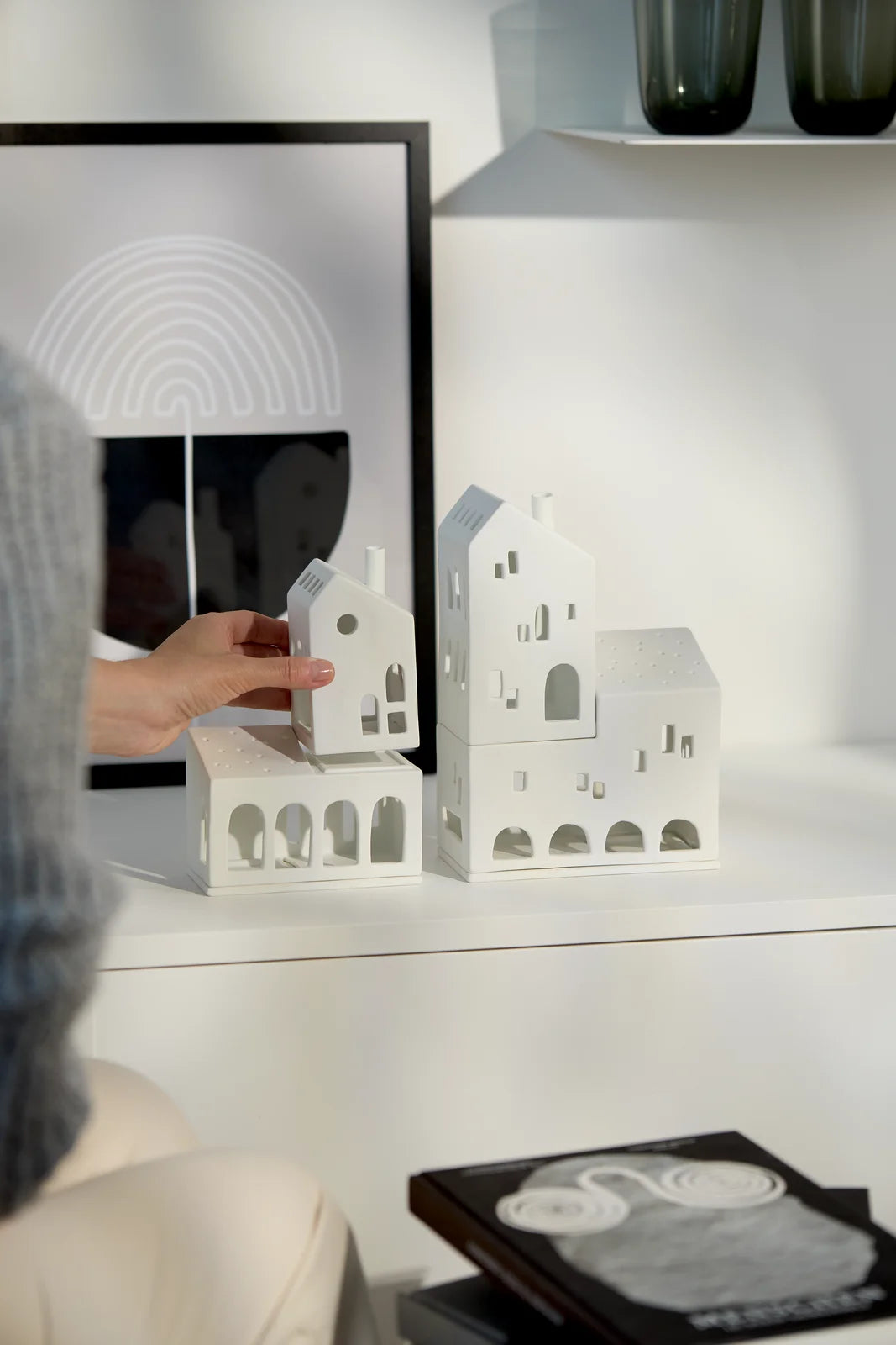 Maison Empilable Des Arches Porcelaine Blanche räder 18323