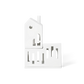 Maison Empilable Des Arches Porcelaine Blanche räder 18323