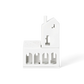 Maison Empilable Des Arches Porcelaine Blanche räder 18323
