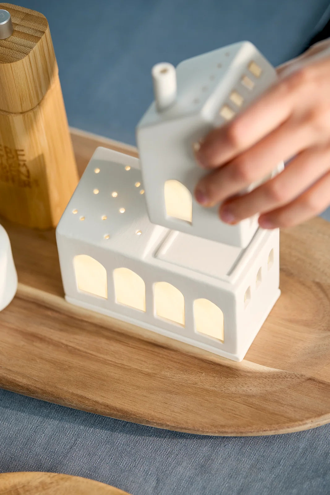 Maison Empilable Des Arches Porcelaine Blanche räder 18323