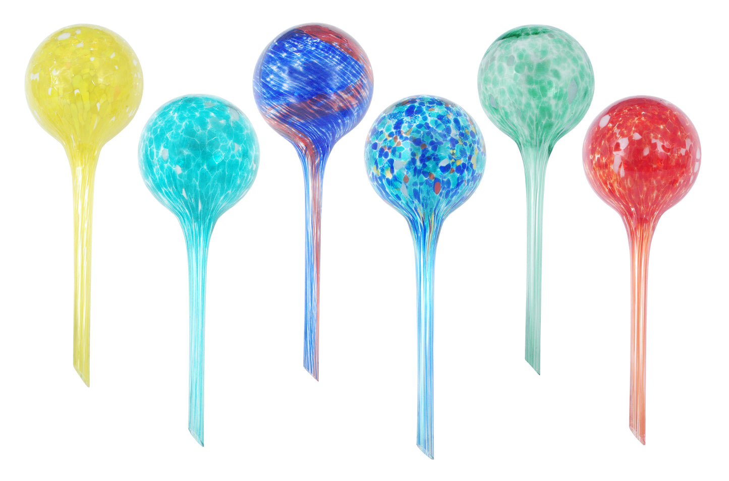 Boule d'arrosage en verre soufflé