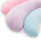 PELUCHE COUSSIN COMETE RAINBOW