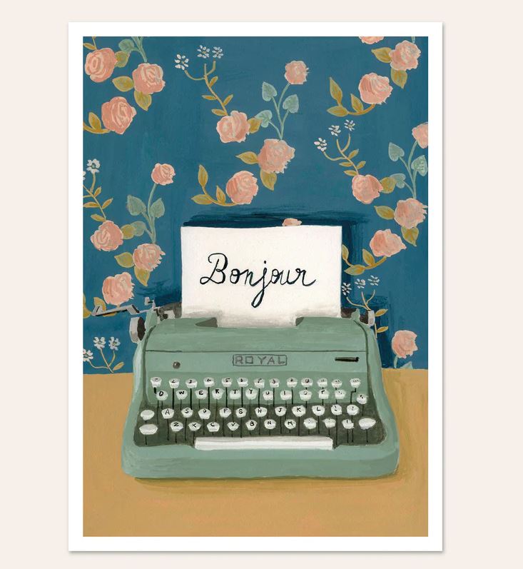 Affiche format A4 "Royal" Mélanie Voiturier