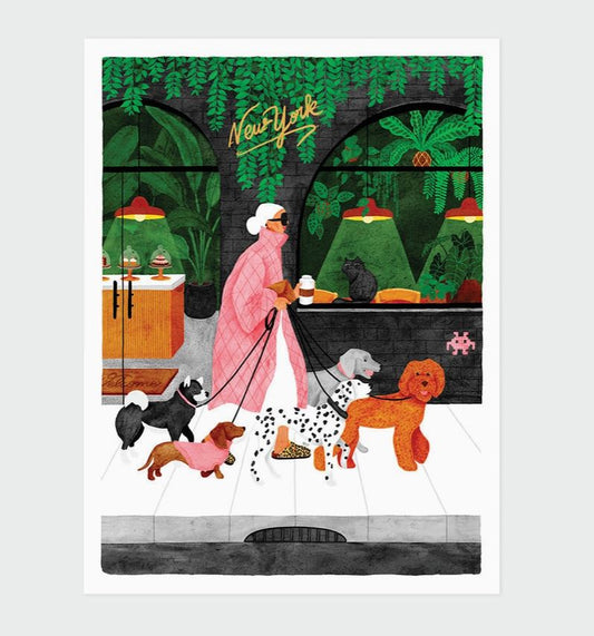 AFFICHE Dogsitter -  Taille M - ATWS