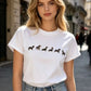 T-shirt imprimé "TECKELS" T.U