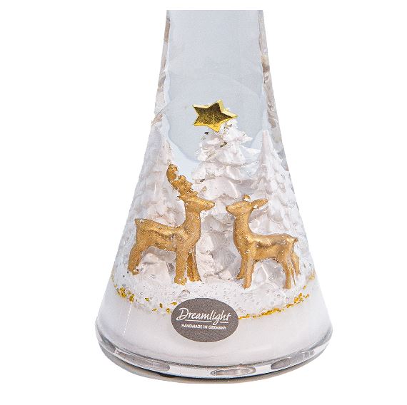 Lampe photophore "Lumière du rêve" décor Rennes