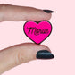 Pin’s Morue” - framboise