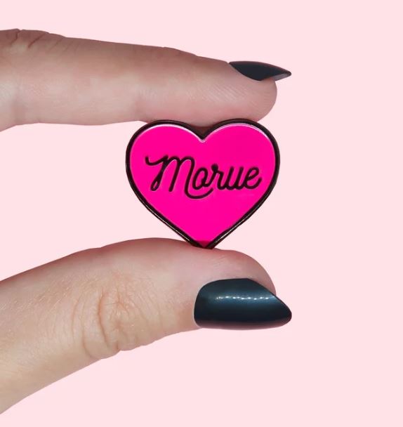 Pin’s Morue” - framboise