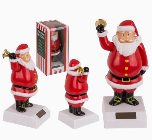 Figurine mobile solaire "grand Père Noël"