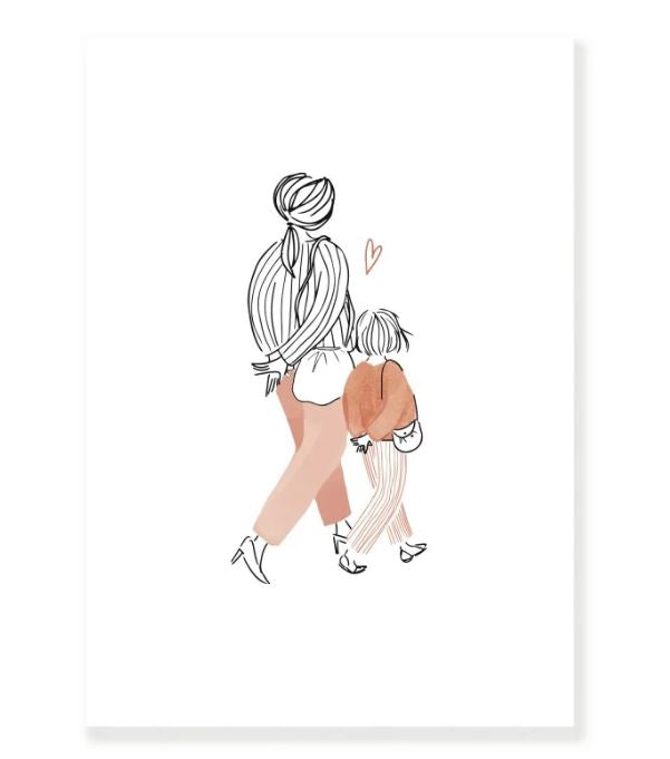 AFFICHE A4 "Pretty Girls - La Douceur du lien" - My Lovely Thing