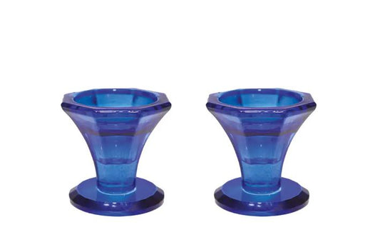 Bougeoir - Limics24 - Porte Chandelier Verre Clair Argenté Bougie Bougeoir - Limics24 - Porte Chandelier Verre Clair Argenté Bougie