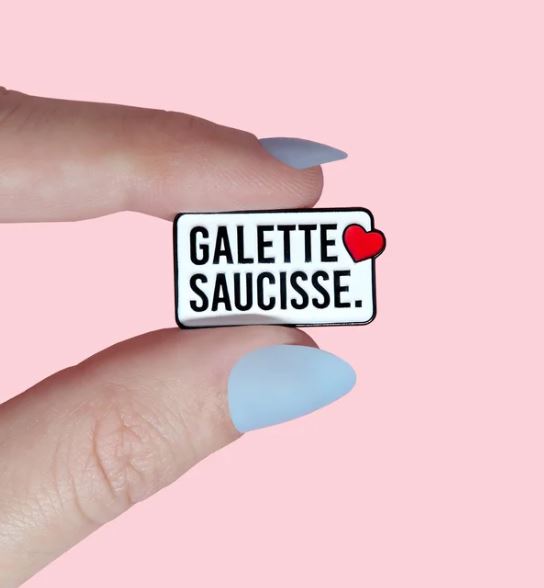 Pin’s “Galette saucisse”