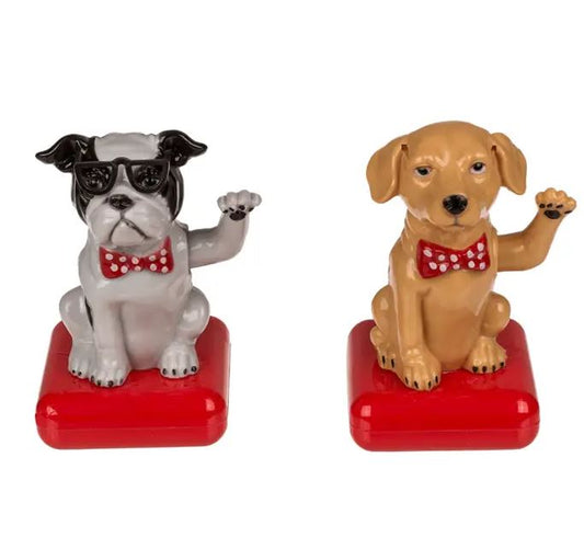 Figurine mobile solaire "CHIEN"