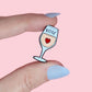 Pin’s “Petit verre de rosé”
