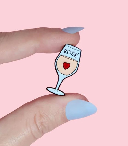 Pin’s “Petit verre de rosé”