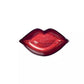 Coupelle rouge en forme de bouche