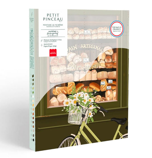 Coffret peinture au numéro - Boulangeries Parisiennes par Ananya Bhandari