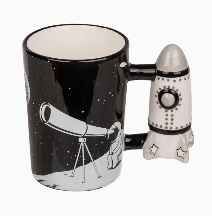Mug "Spaceman" poignée fusée