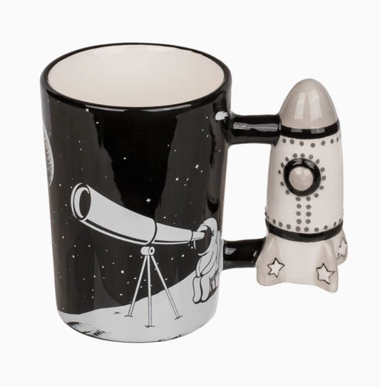 Mug "Spaceman" poignée fusée