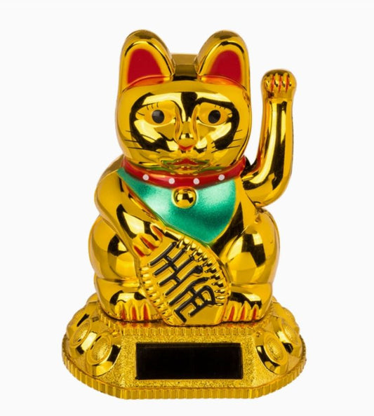 Figurine mobile solaire "CHAT MANEKI NEKO"