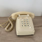 téléphone à touches années 1980 beige