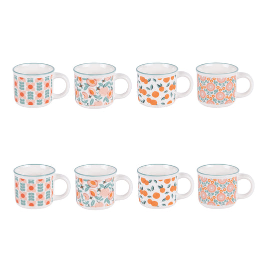 Coffret de 8 petites tasses "Bellini"