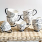 Coffret de 4 tasses "Mistigris" 20 cl