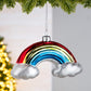 Décoration suspension pour sapin "Arc-en-ciel"