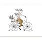 AFFICHE A3 - Balade à Vélo "Maman & sa fille"- My Lovely Thing
