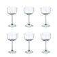 lot de 6 Coupettes à champagne 290ml uni boule