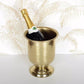 Seau à champagne doré