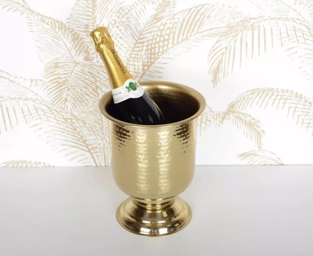 Seau à champagne doré