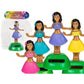 Figurine mobile solaire "HULA GIRL"