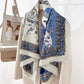 Foulard châle carré viscose 130 X 130 cm imprimé