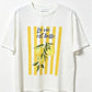T-shirt imprimé "LA VIE EST BELLE" T.U