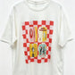 T-shirt imprimé "BOITES DE SARDINES" T.U