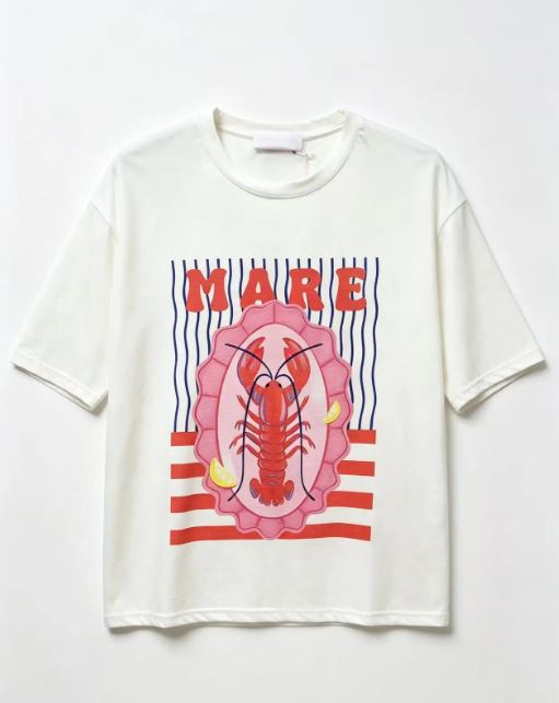 T-shirt imprimé "MARE LOBSTER" T.U